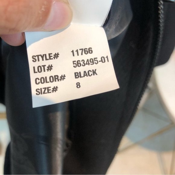 New RALPH Lauren black wool blend pea coat jacket size 8 - Picture 16 of 16